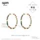 AAA Replica APM Monaco Multi-Colour Diamond Yellow Gold Earrings (3)_th.jpg